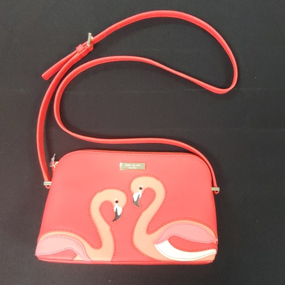NWOT Kate Spade Flamingo Crossbody